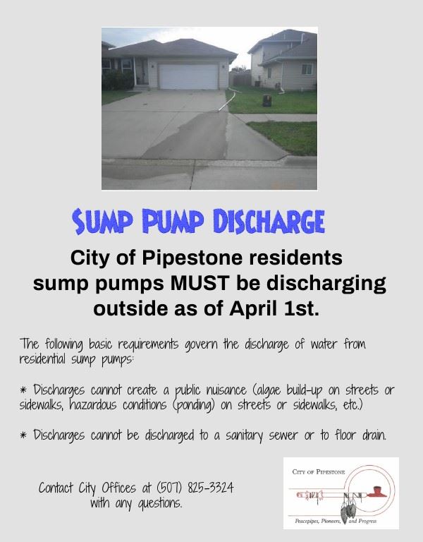 Sump Pump-Spring 2021