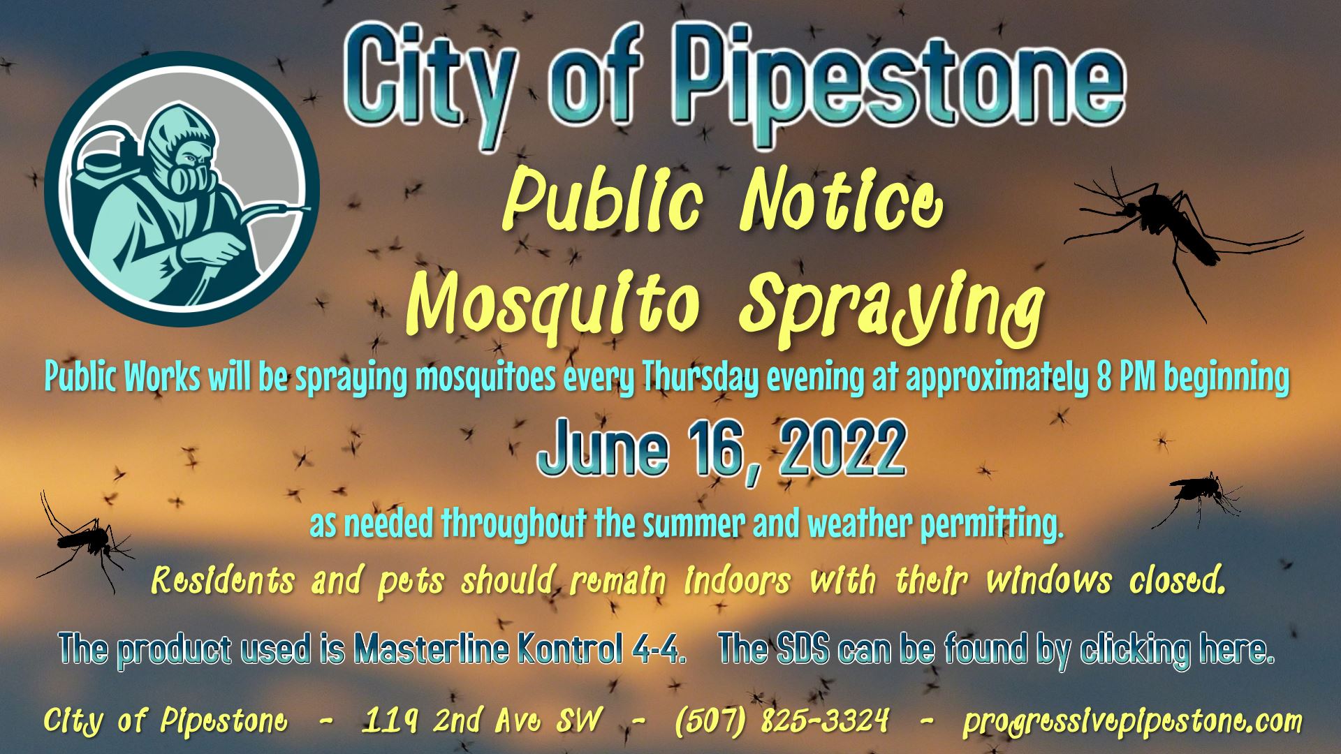 Mosquito Spraying