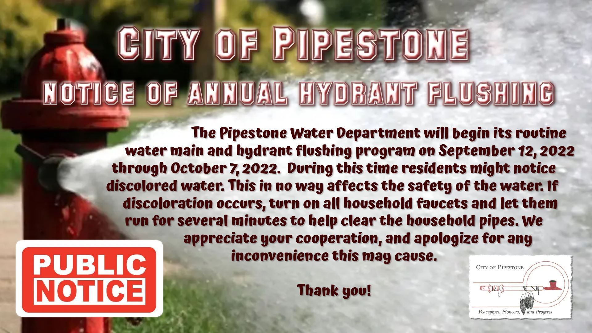 2022 Hydrant Flushing