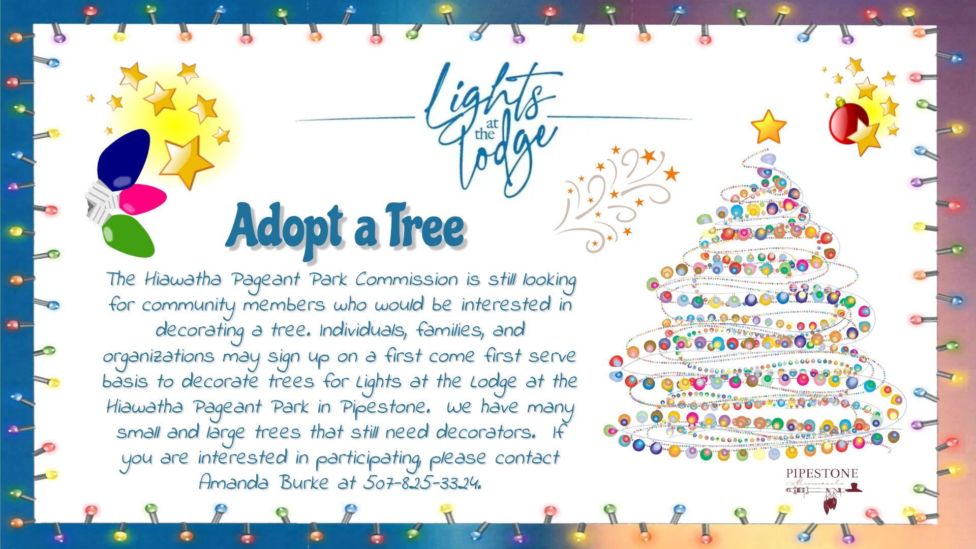 Invite to get a tree