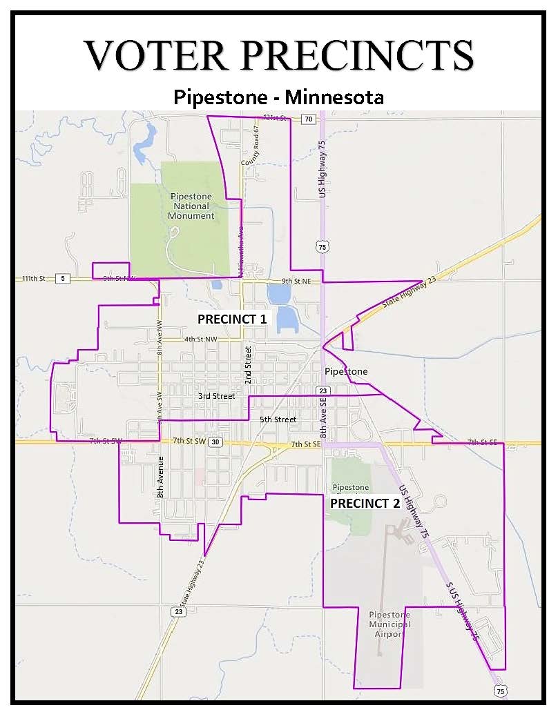 Precinct Boundary Map 2024
