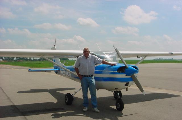 Airport Manager Robert Dykstra