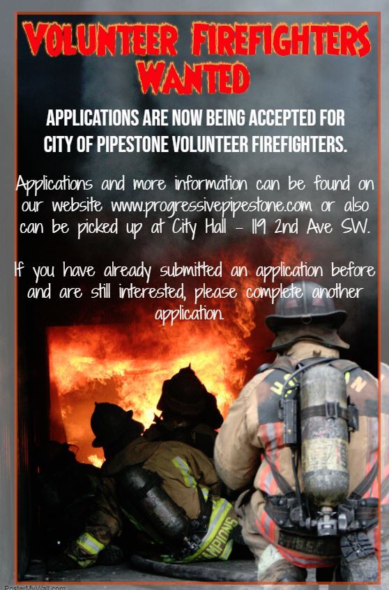2018 Firefighter Help Wanted