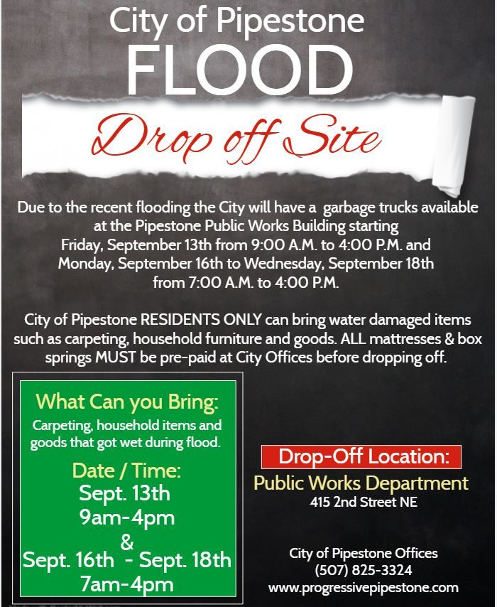 Flood Drop Off Site