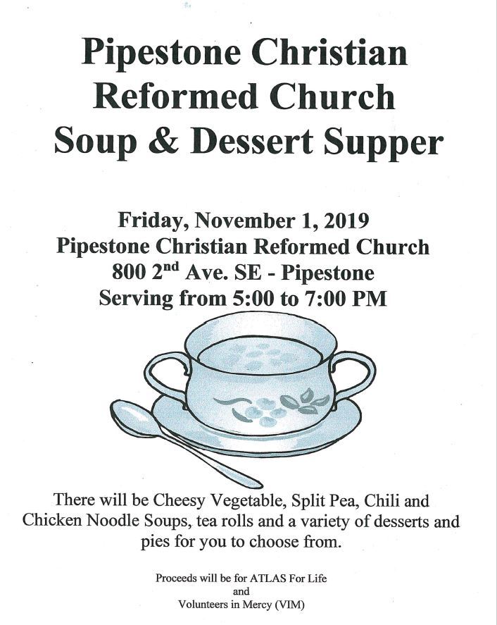 Pipestone Christian Reformed Church Soup