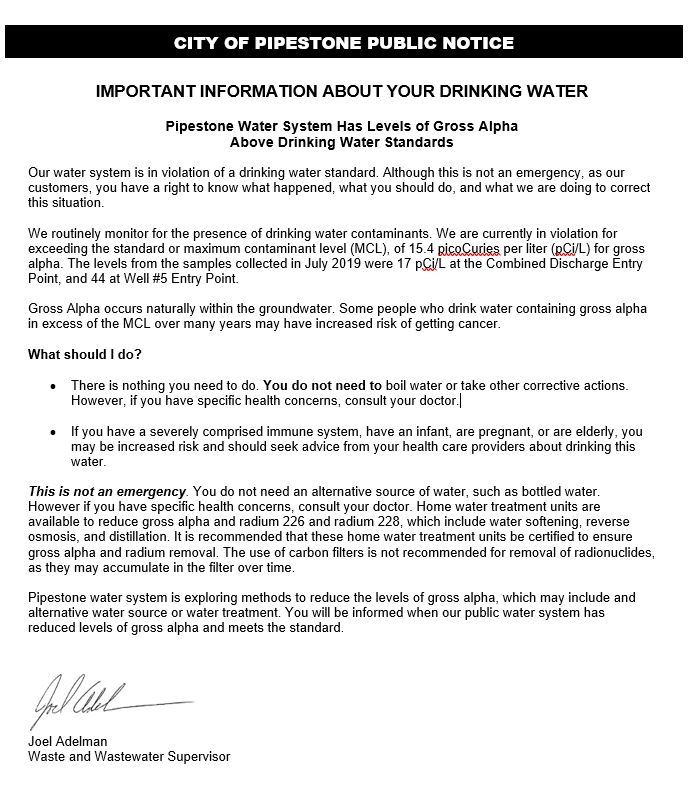 Public Hearing_Drinking Water Nov 19