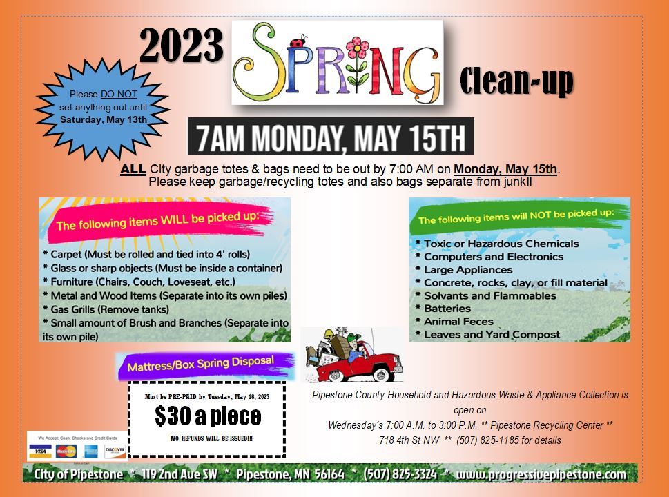 2023 Spring Clean up
