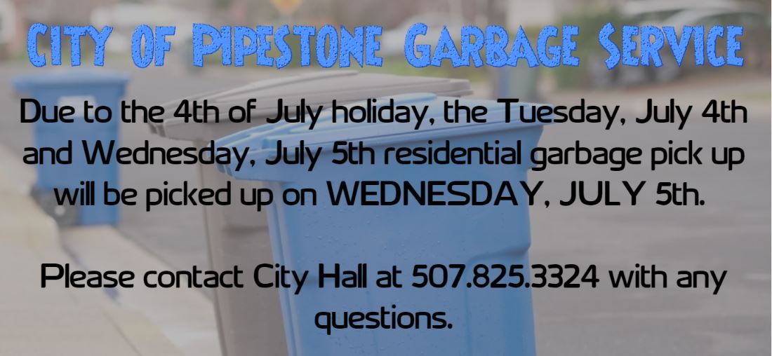 4th of July Trash Service