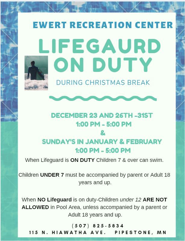 Lifeguard On Duty-Christmas Break